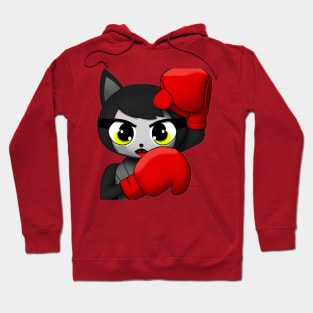 BOXING BLACK CAT Hoodie